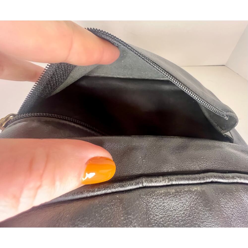 Vintage Coach Waistpack Fanny pack Black - Picture 9 of 13